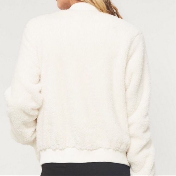 Snow Bunny Fuzzy Bomber - Picture 5 of 5